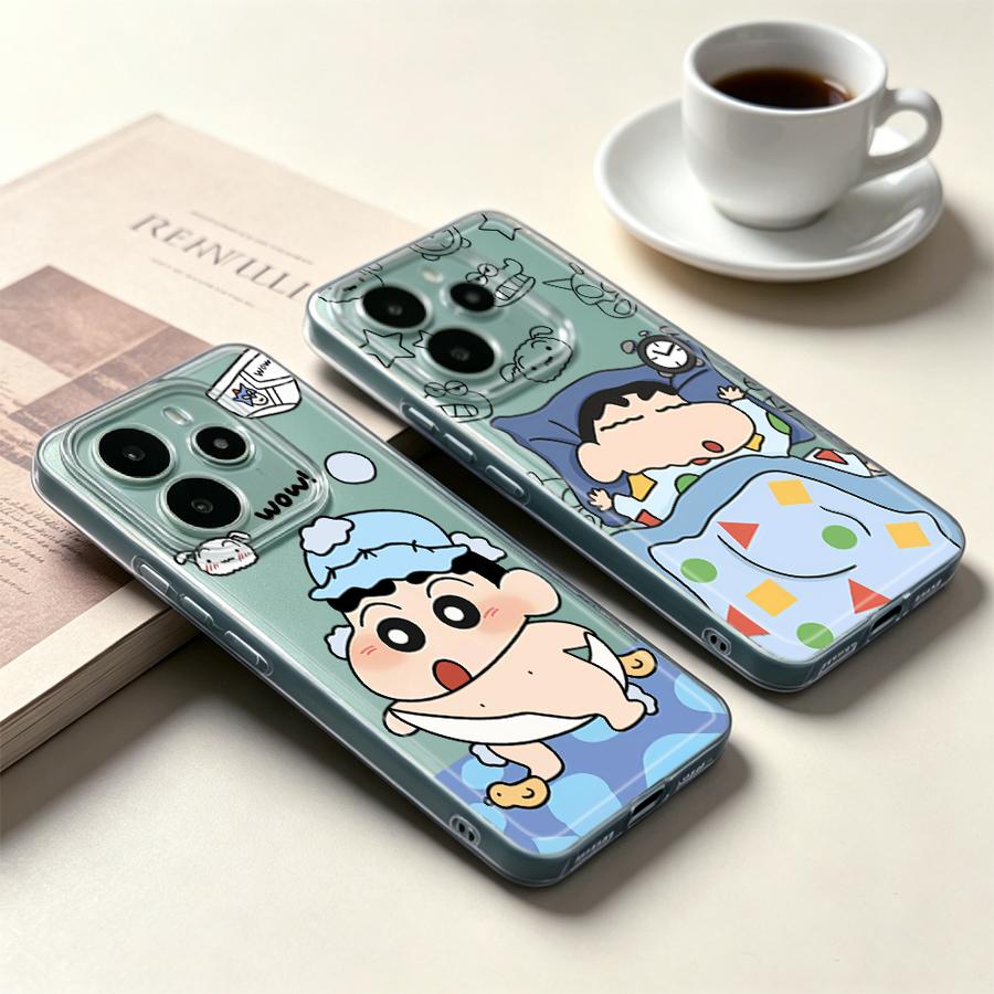 Phone Cases Xiaomi 15 - Capa Fofa Shin-Chan para Xiaomi Redmi