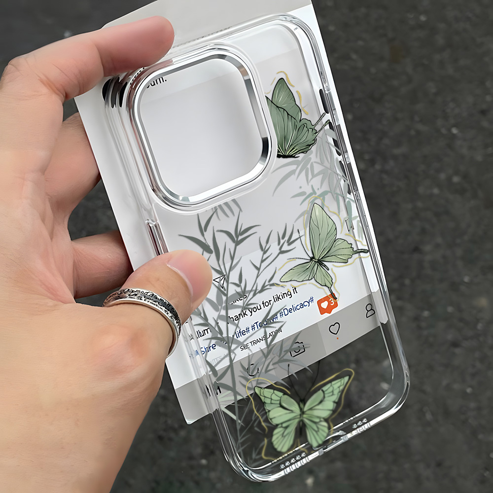 Capa borboleta de silicone par - Phone Cases Galaxy A16 5G avaliação e preço