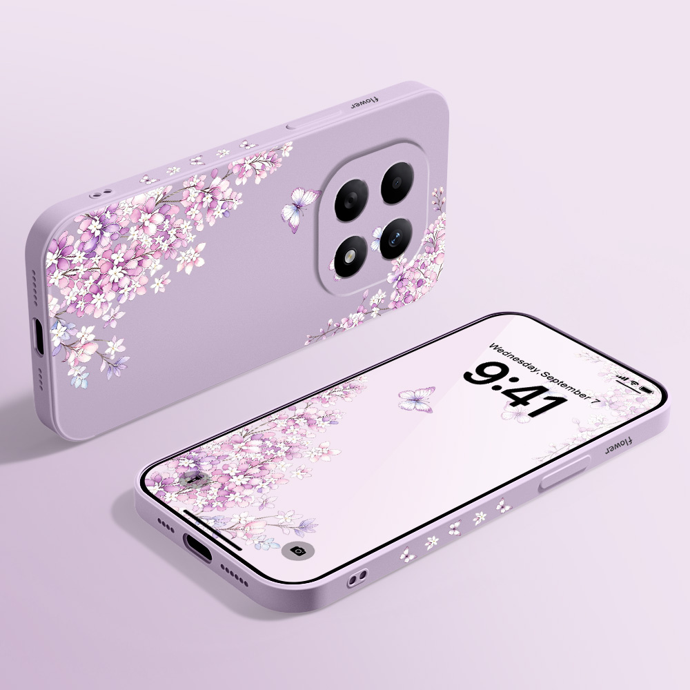 Capa de Telefone Floral Violet - Phone Cases Xiaomi 15 avaliação e preço