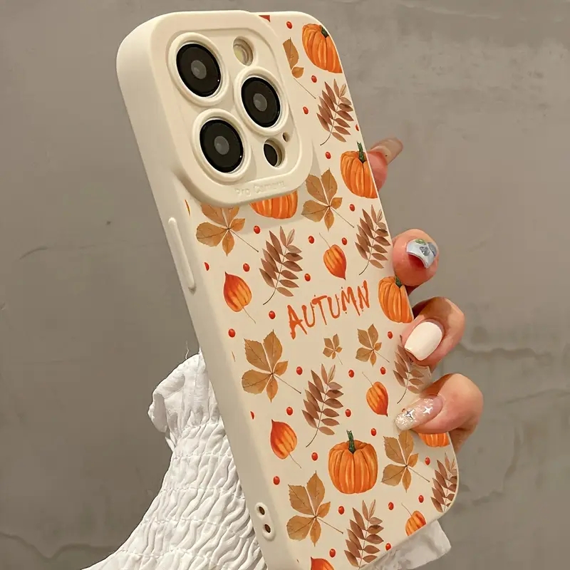 Outono folhas de bordo abóbora - Phone Cases Xiaomi 15 avaliação e preço
